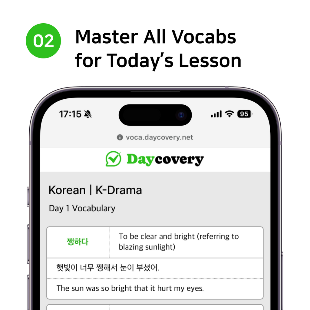 [WhatsApp] Daily Korean with K-Drama