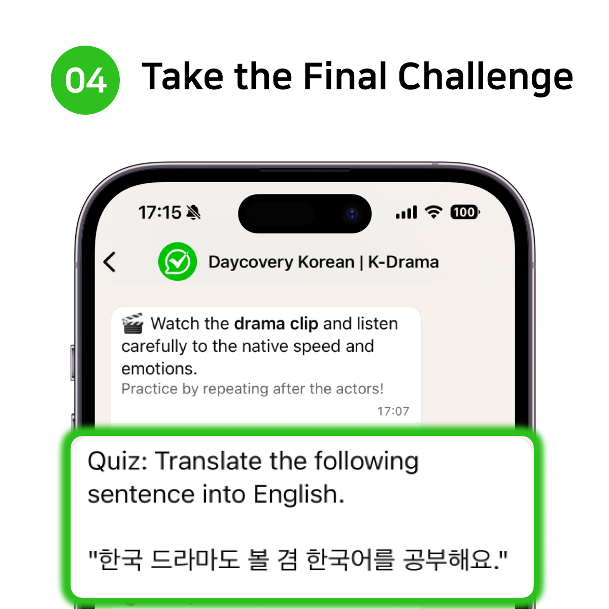 [WhatsApp] Daily Korean with K-Drama