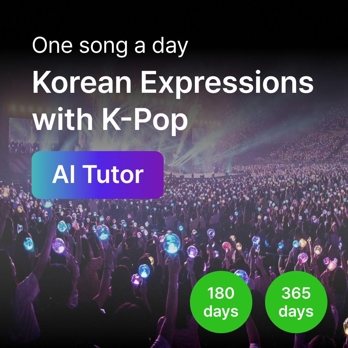 [WhatsApp] Daily Korean with K-Pop + AI Tutor